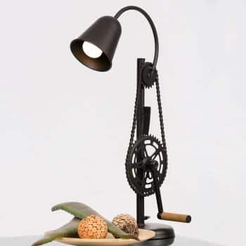 Pohyblivá stolná lampa Catena v čiernej