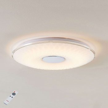 Stropné LED svietidlo Tymon 3 000–5 500 K okrúhle