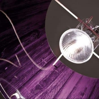 Slamp Woody – lampa s prelínaním farieb, fialová - Image 2