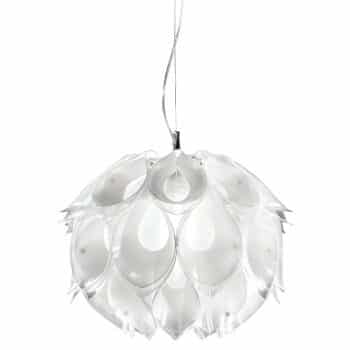 Slamp Flora S – dizajnérska závesná lampa, biela - Image 2