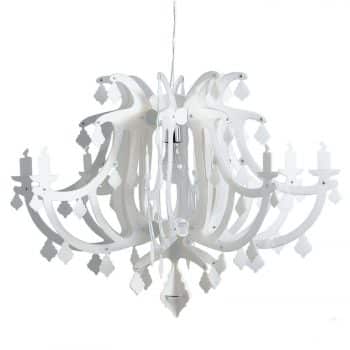 Slamp Ginetta dizajnérska závesná lampa, biela - Image 2