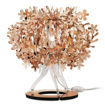 Slamp Fiorellina – stolná lampa medenej farby - Image 2