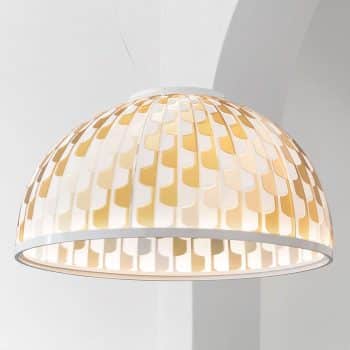 Slamp Dome závesné LED svietidlo Ø 75 cm oranžové - Image 2