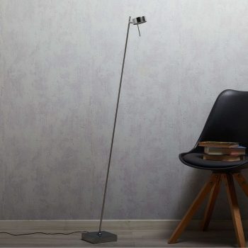Stojaca LED lampa Bling so stmievačom 1-pl., chróm - Image 2
