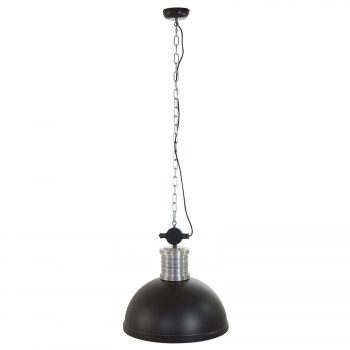 Závesná lampa Brooklyn, 1-plameňové v čiernej - Image 2