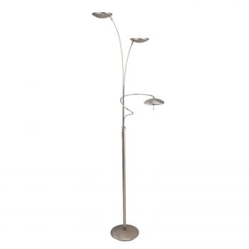 Stojaca LED lampa Diamond 3-plameňová, stmievač - Image 2