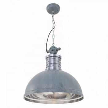 Závesná lampa Brooklyn, 1-plameňová v sivej - Image 2