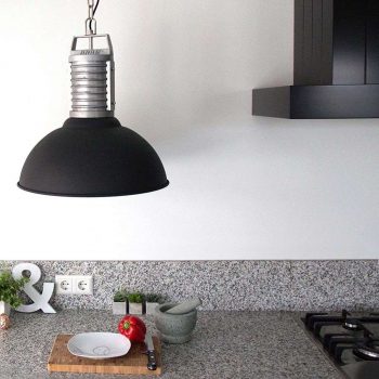 Oncle Phillipe závesná lampa v čiernej matná - Image 2