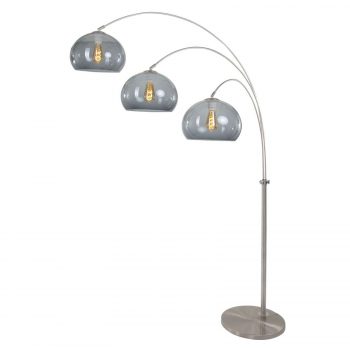 Stojaca lampa Gramineus s tienidlami