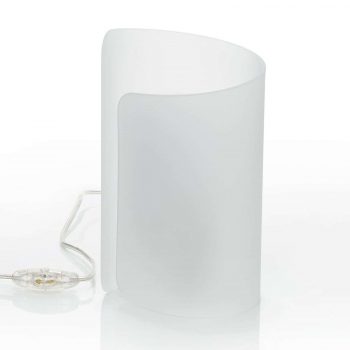 Stolná lampa Papiro, satinovaná - Image 2