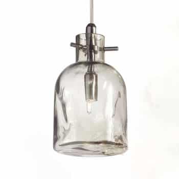 Bossa Nova – závesná lampa 11 cm dymová