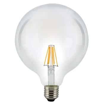 E27 7,5 W 827 LED žiarovka Globe číra