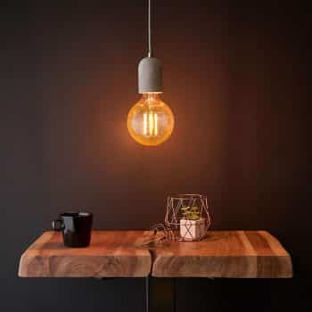 Účinné LED závesné svietidlo Concrete - Image 2