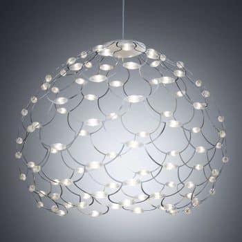 Lamoi silná LED dizajnová závesná lampa