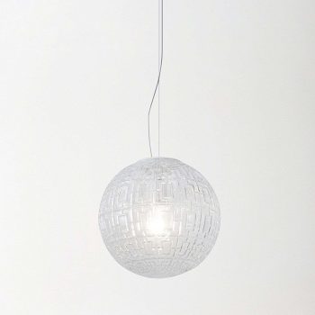 Priehľadná závesná lampa Lopta - Image 2