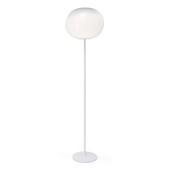Stojaca lampa Aria guľové tienidlo zo skla 45 cm - Image 2