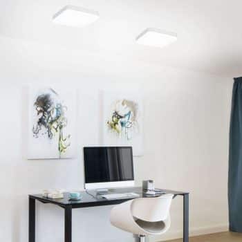 So snímačom stropné LED svietidlo Office Square - Image 2