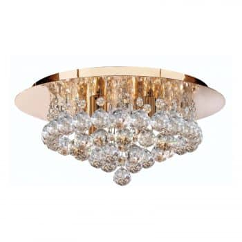 Stropné svietidlo Hanna 35 cm, číre