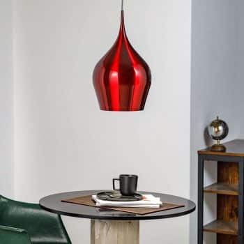 Závesná lampa Vibrant, červená - Image 2