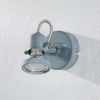 Nástenné LED svietidlo Concreto betónový vzhľad - Image 2