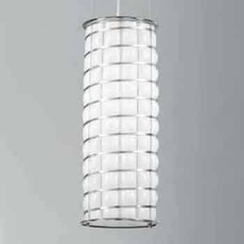Ručne vyrobená závesná lampa RETE, 61 cm