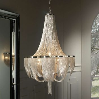 Visiaci luster Minerva 10-pl. Ø 55 cm