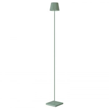 Stojaca LED lampa Troll vonkajšia, zelená