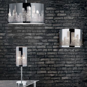 Závesná lampa Skyline z ušľachtilej ocele - Image 2
