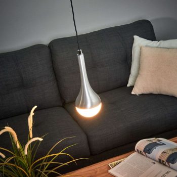 1-plameňové závesné LED svietidlo Drop teplá biela - Image 2