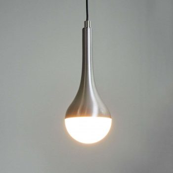 1-plameňové závesné LED svietidlo Drop teplá biela