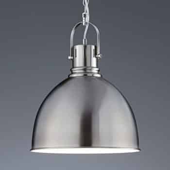 Závesná lampa Tores nikel matný