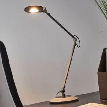 Stolná LED lampa Roderic antracitovej farby