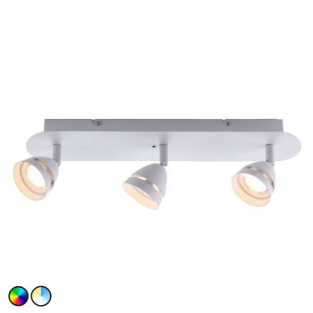 Trio WiZ Gemini stropné LED svietidlo 3-pl. biele