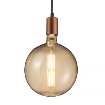LED Globe žiarovka E27 8W 2 700 K jantár - Image 2
