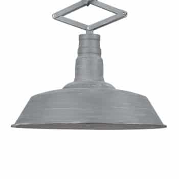 Závesná lampa Detroit nastaviteľná betónovo-sivá - Image 2