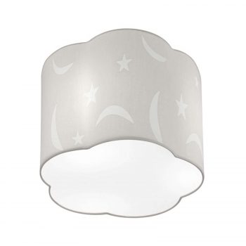 Stropné svietidlo Moony 25 cm biele - Image 2