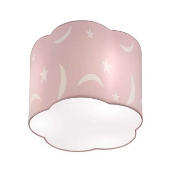 Stropné svietidlo Moony 25 cm pastelová ružová - Image 2