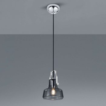 Závesná lampa Kolani so skleneným tienidlom 1-pl. - Image 2
