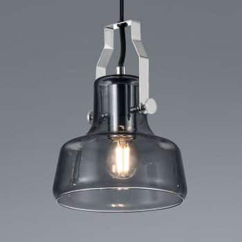 Závesná lampa Kolani so skleneným tienidlom 1-pl.