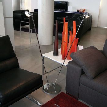 Flexibilná stojaca lampa PUK FLOOR chróm matná - Image 2