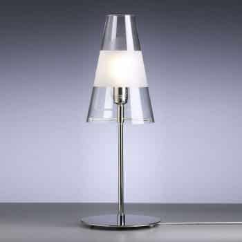 TECNOLUMEN Walter Schnepel stolná lampa číra/matná