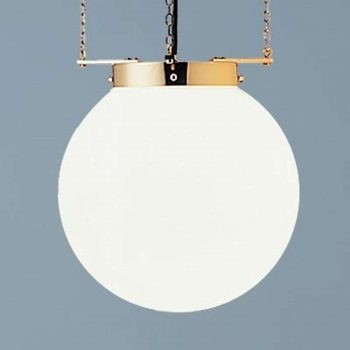 TECNOLUMEN HMB27 – závesná lampa mosadz 40 cm