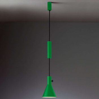 TECNOLUMEN Eleu – závesné LED svietidlo zelené - Image 2