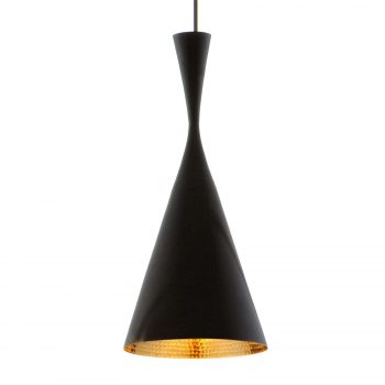 Tom Dixon Beat Tall – závesná lampa z mosadze