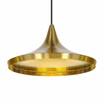 Tom Dixon Beat Wide – mosadzná závesná lampa - Image 2