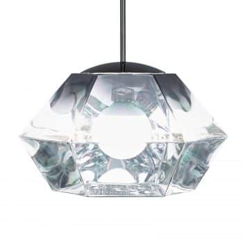 Tom Dixon Cut Short – závesná lampa, chróm