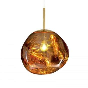 Tom Dixon Melt Mini – závesná lampa, zlato