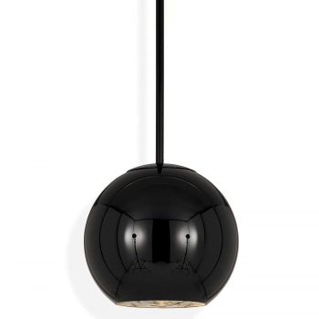 Tom Dixon Copper Round 25 – závesná lampa čierna - Image 2
