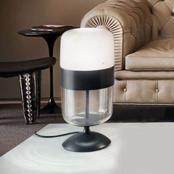 Stolná lampa Futura muránske sklo, vysoká 48 cm