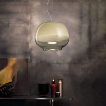 Dizajnová závesná lampa Mirage SP, dym - Image 2
